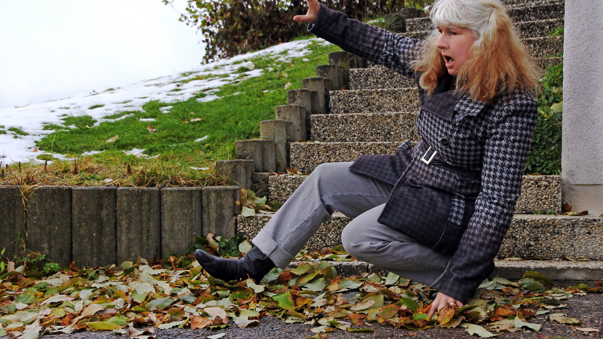 Preventing slips, trips and falls during Autumn & Winter