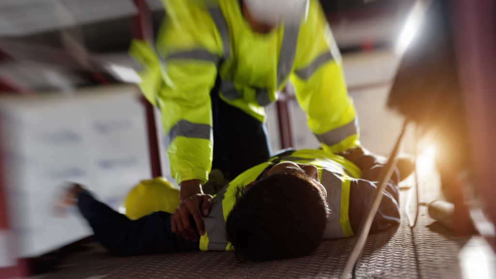 Worker responding to workplace fatalities