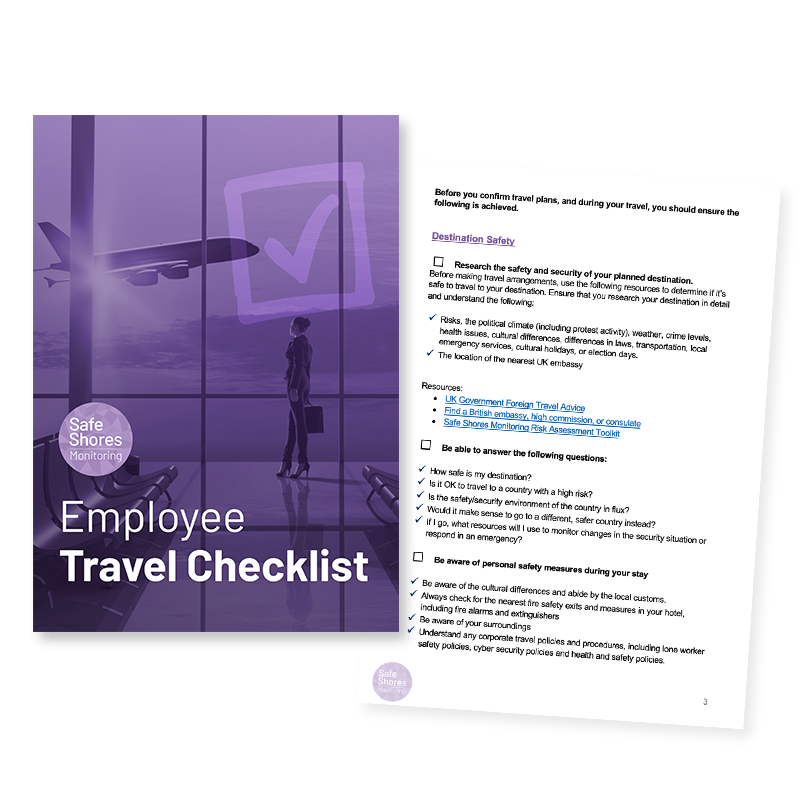 Employee Business Travel Checklist